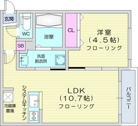 西１１丁目駅 徒歩10分 3階の物件間取画像